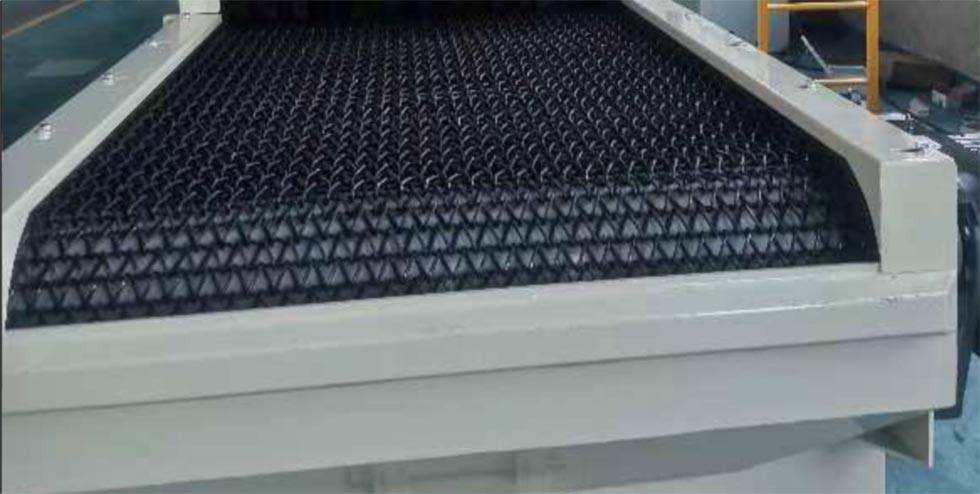 Cement Concrete Paver Block Shot Blasting Surface Treatment Machine